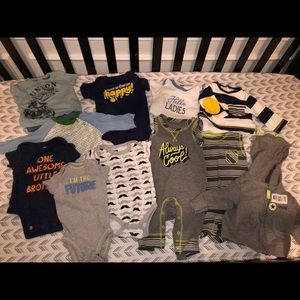 💙 LOT💙 BOY’S 0-3 MONTH CLOTHING